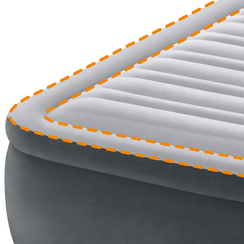 Tangle Double Air Mattress, Deluxe Mid Rise 33cm