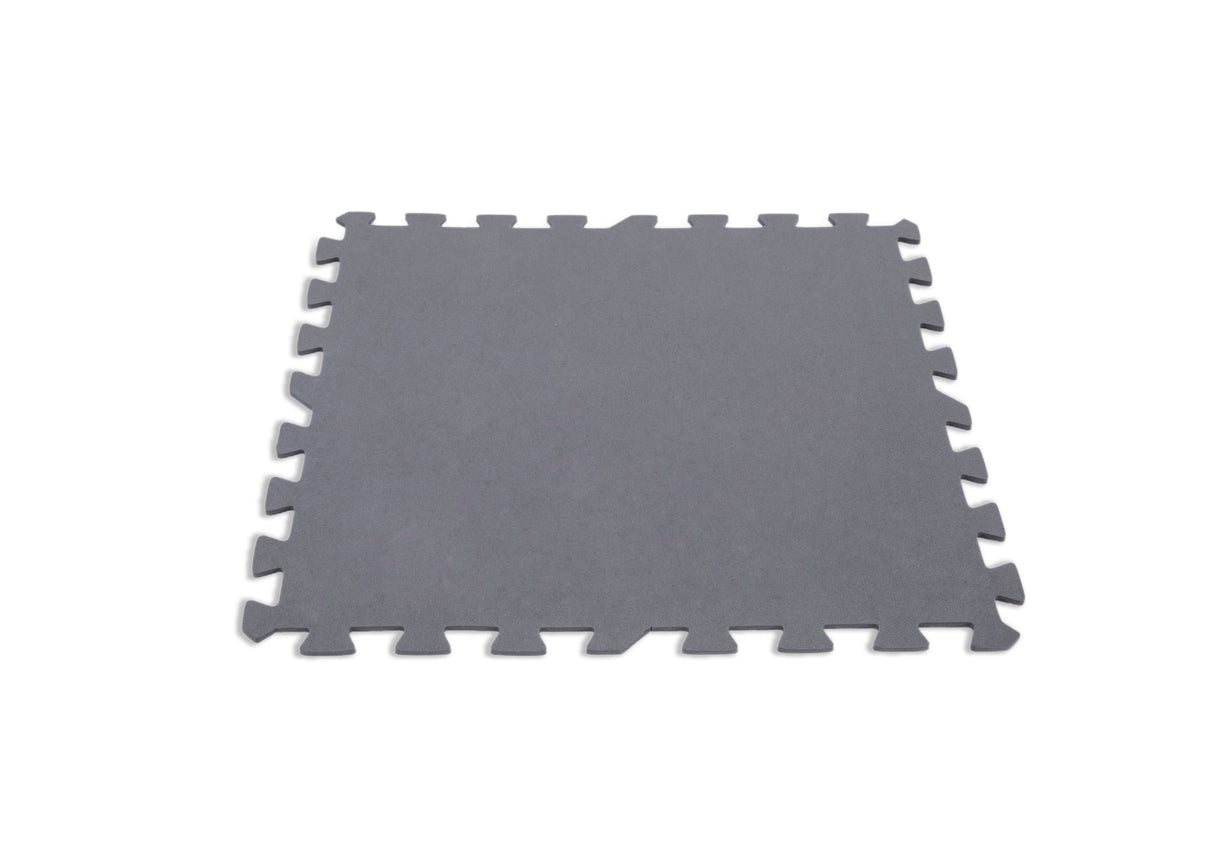 Interlocking Foam Floor Mat Set, Grey 50x50cm