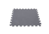 Interlocking Foam Floor Mat Set, Grey 50x50cm