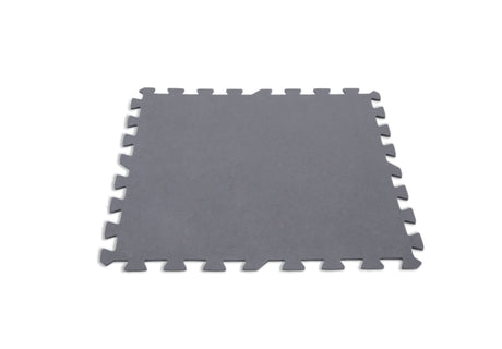 Interlocking Foam Floor Mat Set, Grey 50x50cm