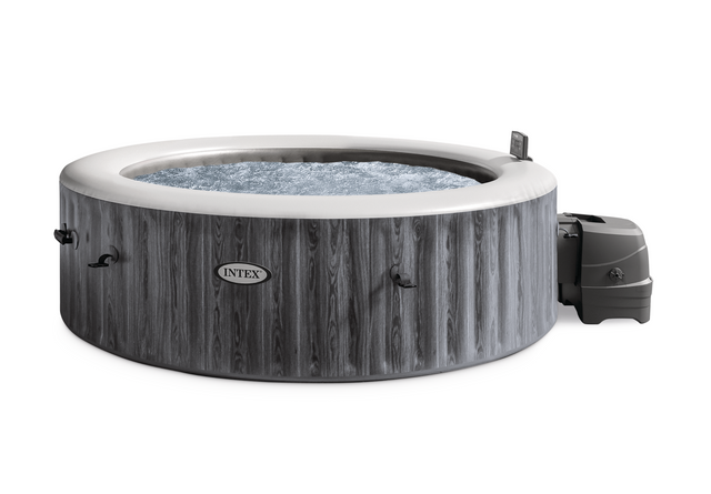 Carezza six person greywood inflatable spa with wireless control panel