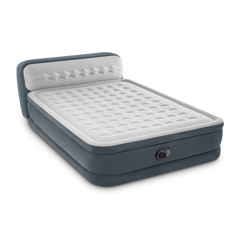 Sulphur Queen Air Mattress, Deluxe Headboard Raised 46cm