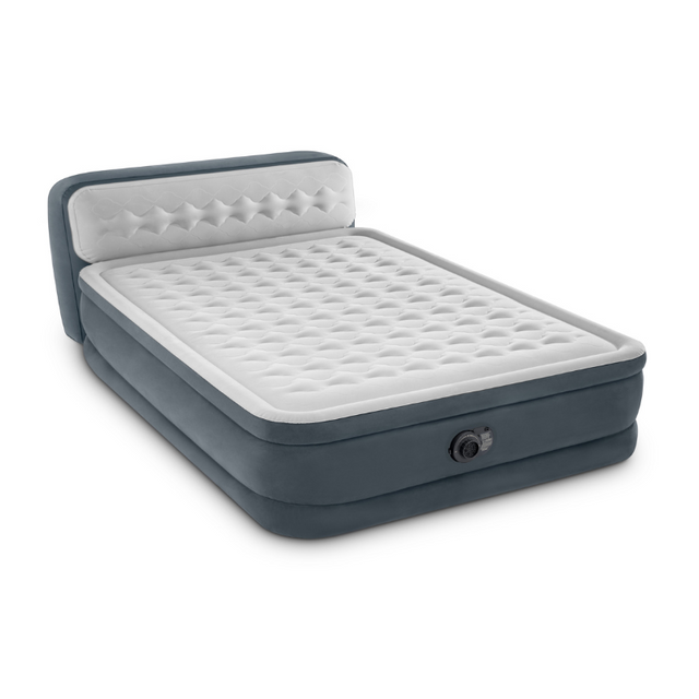 Sulphur Queen Air Mattress, Deluxe Headboard Raised 46cm