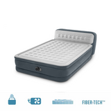 Sulphur Queen Air Mattress, Deluxe Headboard Raised 46cm