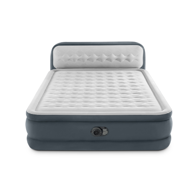 Sulphur Queen Air Mattress, Deluxe Headboard Raised 46cm