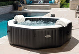 Braies six person inflatable spa with bubble and massage jets