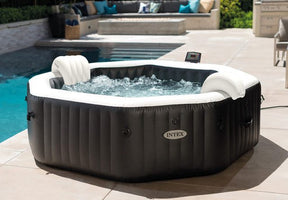 Braies six person inflatable spa with bubble and massage jets