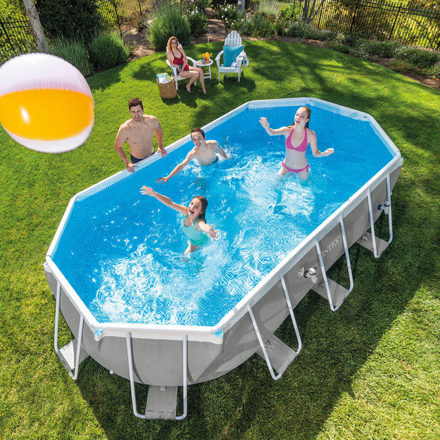 Baleal Above Ground Oval Pool, 503cm x 274cm x 122cm