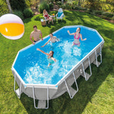 Baleal Above Ground Oval Pool, 503cm x 274cm x 122cm