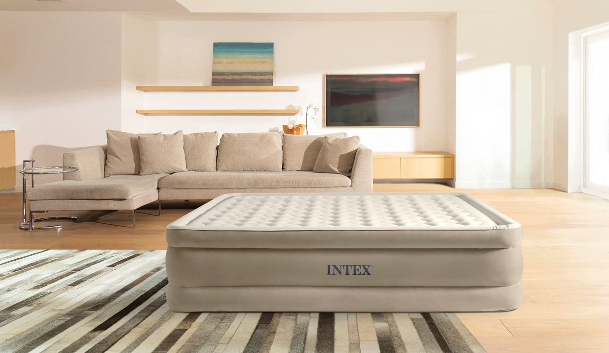 Wapta Queen Air Mattress, Ultra Plush Raised 46cm