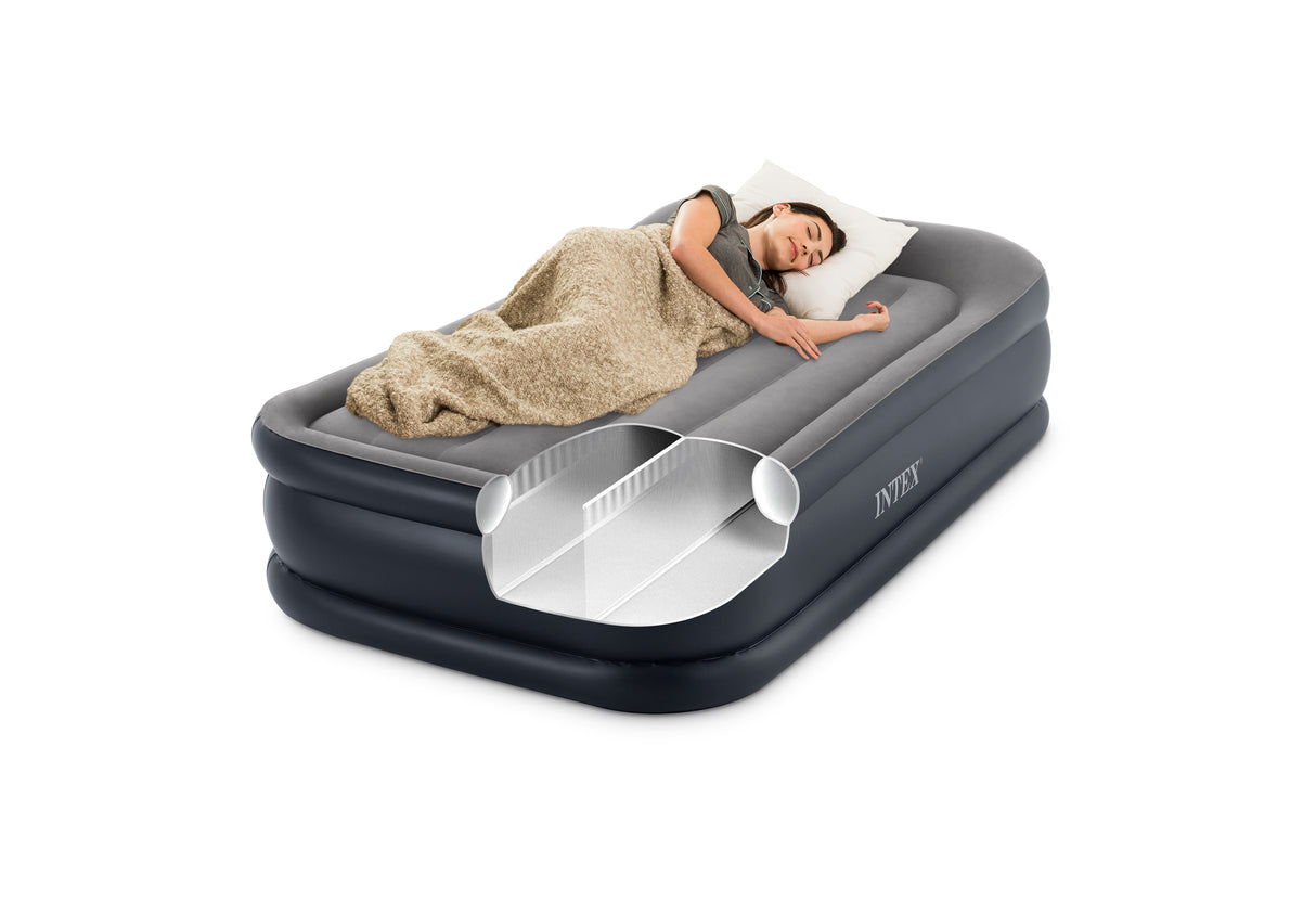 Bighorn Single Air Mattress, Pillow Rest Raised 42cm