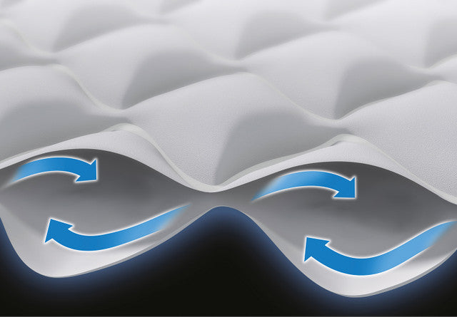 Vermilion Single Air Mattress, Supreme Air Flow Raised 51cm