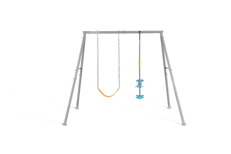 Swing set A-frame side view