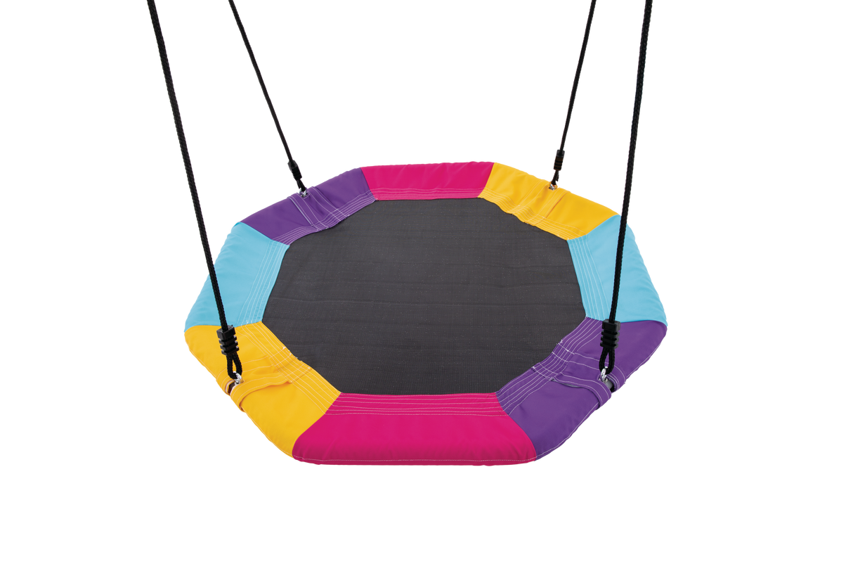 Swing set dimensions diagram