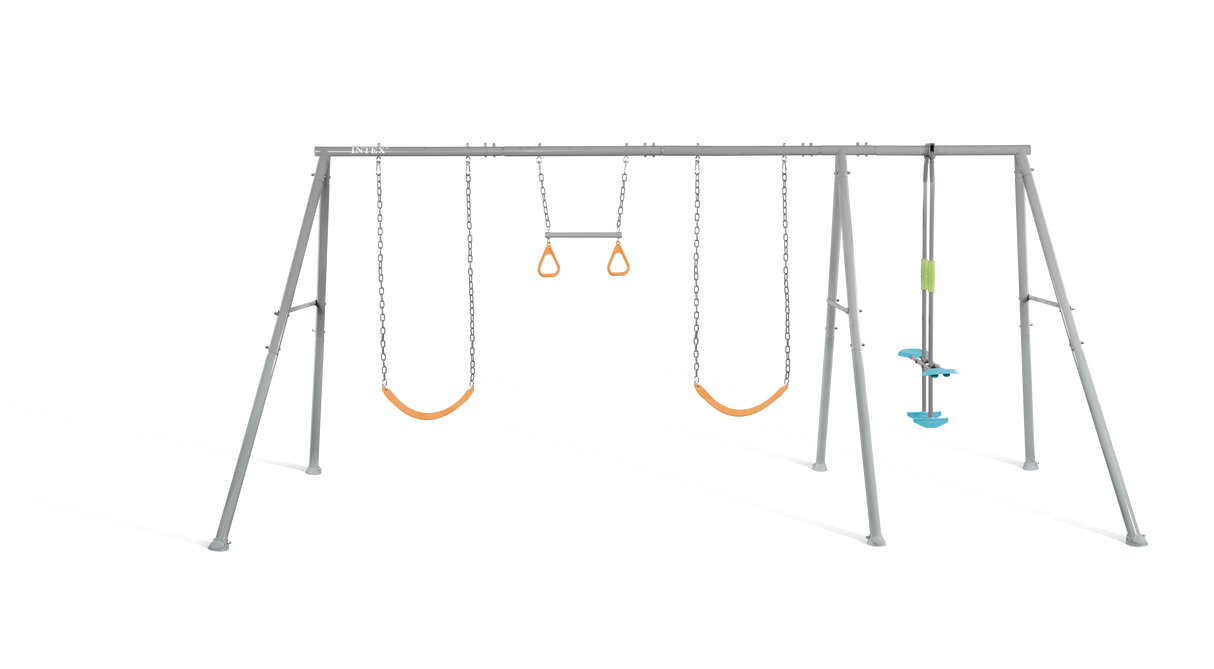 Swing set A-frame side view