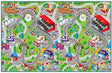 Racing car design kids play mat, 200 x 120cm
