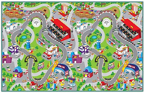 Racing car design kids play mat, 200 x 120cm