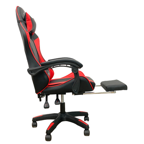 Spire Zinc Adjustable Gaming and Office Chair — Red and Black — Allure Home Collections