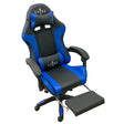 Spire Zinc Adjustable Gaming and Office Chair — Blue and Black — Allure Home Collections