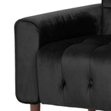 Cahills Accent Chair, Velvet