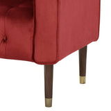 Cahills Accent Chair, Velvet