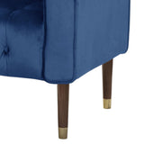 Cahills Accent Chair, Velvet