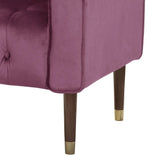 Cahills Accent Chair, Velvet