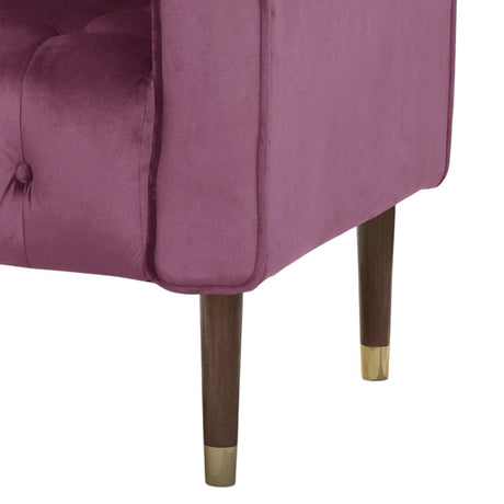 Cahills Accent Chair, Velvet