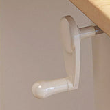Height-Adjustable Solid Wood Study Desk