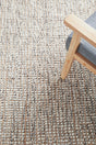 Arabella Grey Hand-Loomed Wool and Jute Area Rug — Scandinavian Natural — Allure Home Collections
