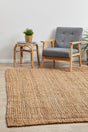 Atrium Barker Natural Jute Area Rug — 100% Natural Jute, Versatile Everyday — Allure Home Collections