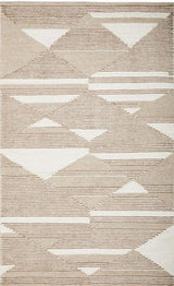 Avalon Taylor Natural Modern Area Rug — Turkish Power-Loomed, 10mm Polypropylene — Allure Home Collections