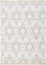 Bodhi Rosa Handcrafted Cotton-Jute Flatwoven Area Rug — 60% Cotton, 40% Jute — Allure Home Collections