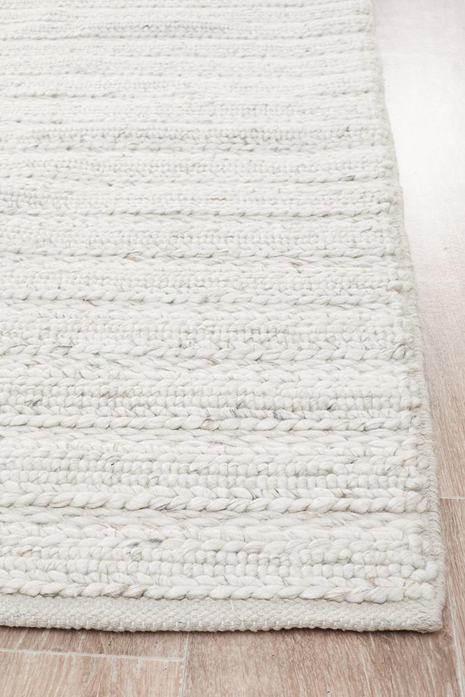 Harvest 801 Handwoven Wool-Viscose Area Rug — 70% Wool, 30% Viscose, 20mm — Allure Home Collections