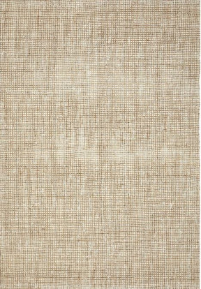 Herat white hand loomed jute area rug in a bright modern living room