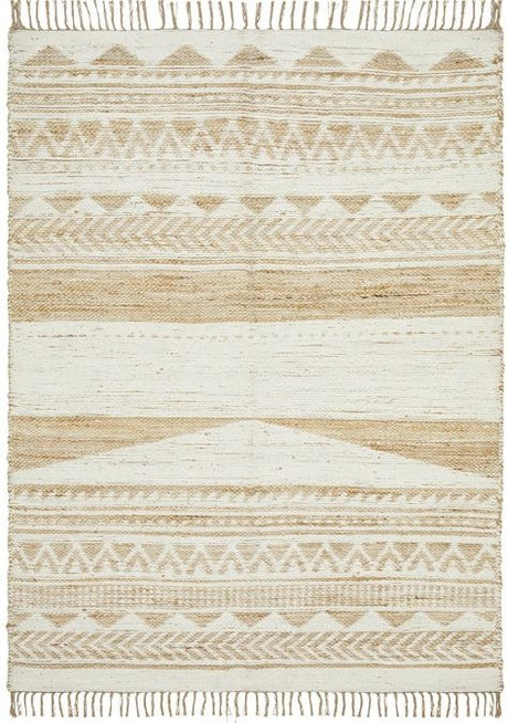 Parade 333 Hand-Loomed Flatwoven Rug — 65% Jute, 35% Cotton, Modern Elegance — Allure Home Collections
