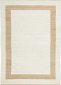 Sahara Maria Handcrafted Natural Flatwoven Area Rug — Jute Blend, India — Allure Home Collections