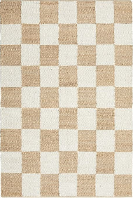 Sahara Rocco Hand-Woven Natural Flatwoven Rug — 50% Jute, 35% Wool, 15% Cotton — Allure Home Collections