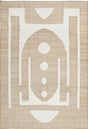 Sahara Zelda Handwoven Natural Flatwoven Rug — 50% Jute, 35% Wool, 15% Cotton — Allure Home Collections