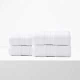 Brentwood 650 GSM Low Twist 4 Pack Premium Bath Sheet Set by Renee Taylor