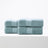 Brentwood 650 GSM Low Twist 4 Pack Premium Bath Sheet Set by Renee Taylor