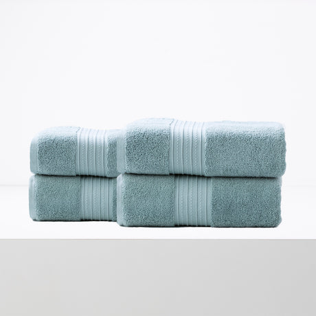Brentwood 650 GSM Low Twist 4 Pack Premium Bath Sheet Set by Renee Taylor