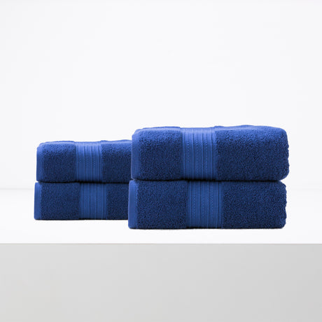 Brentwood 650 GSM Low Twist 4 Pack Premium Bath Sheet Set by Renee Taylor