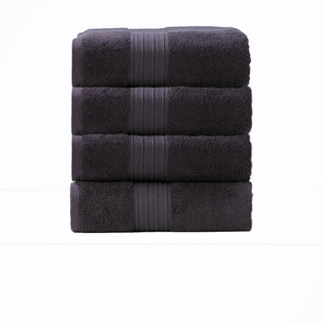 Aireys & Brentwood 650 GSM Zero and Low Twist Bath Towel Collection by Renee Taylor