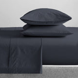 Renee Taylor 300TC Organic Cotton Sheet Set — Turbulence — Allure Home Collections