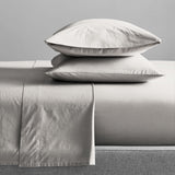 Renee Taylor 300TC Organic Cotton Sheet Set — Moonbeam — Allure Home Collections