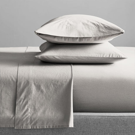 Renee Taylor 300TC Organic Cotton Sheet Set — Moonbeam — Allure Home Collections