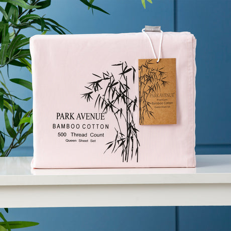 Park Avenue 500TC Bamboo Cotton Sheet Set — Home Bedding Collection — Allure Home Collections