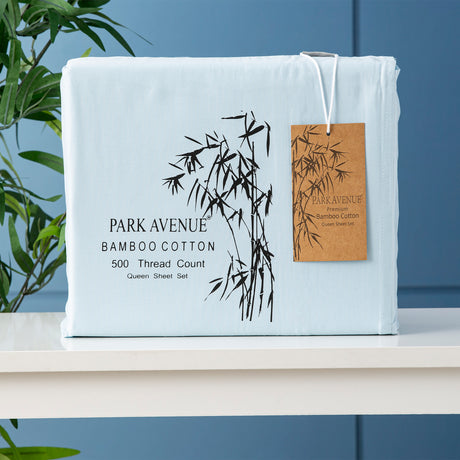 Park Avenue 500TC Bamboo Cotton Sheet Set — Luxury Collection — Allure Home Collections