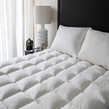 Renee Taylor Deluxe 1000GSM High Loft Fully Fitted Mattress Topper — Allure Home Collections